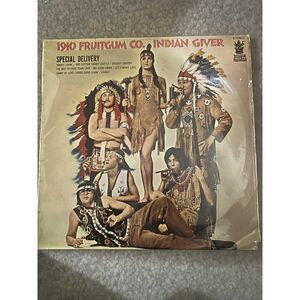 VTG 1910 Fruitgum Co. Indian Giver Special Delivery Vinyl LP Record